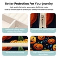 thumbnail image 3 of Pumpkin Travel Portable Square Jewelry Stand Organizer Storage Box for Rings, Earrings, Necklaces, Bracelets - Suitable for Girls and Women, 3 of 6