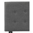 thumbnail image 3 of Cabecera Queen Size DICASA Bilbao Gris oscuro, 3 of 6