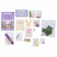 thumbnail image 3 of DIY Miniature Dollhouse Kit, Exquisite Decorative DIY Dollhouse Kit Creative Battery Operated With LED Light For Christmas Gifts For Valentine's Day Gift, 3 of 8