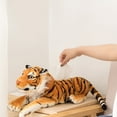 thumbnail image 4 of Unique Tigering Appearance Tissue Box Holder PP Cotton Materials Convenient Accessory for Bathroom Storage and Car, 4 of 9