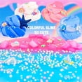 thumbnail image 3 of 6 Pack Slimes Kit, Pink Slime, Cloud Butter & Clear Slime, Party Favors,Goodie Bag Stuffers,Birthday Gift Ideas Cute Stuff, 3 of 7