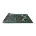 thumbnail image 2 of Ahgly Company Indoor Rectangle Persian Light Blue Traditional Area Rugs, 8' x 12', 2 of 4