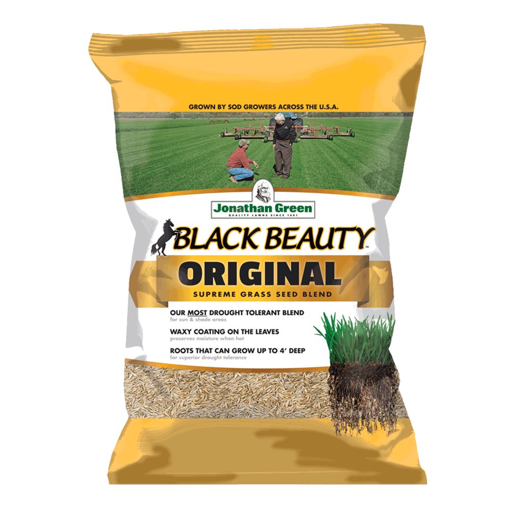 Jonathan Green 10315 Black Beauty Original Grass Seed Mix, 25 Pounds