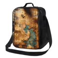 thumbnail image 1 of Balery Antique Map Adventure Scene Caja de Almuerzo y Bolsa de Almuerzo para Hombres y Mujeres, Bolsa de Almuerzo Reutilizable con Gran Capacidad, Bolsa de Almuerzo Aislada, 1 of 7