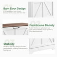 thumbnail image 5 of Semiocthome Shoe Storage Cabinet Entryway Shoe Organizer with 2 Flip Drawers for 16 Pairs, White, 5 of 9