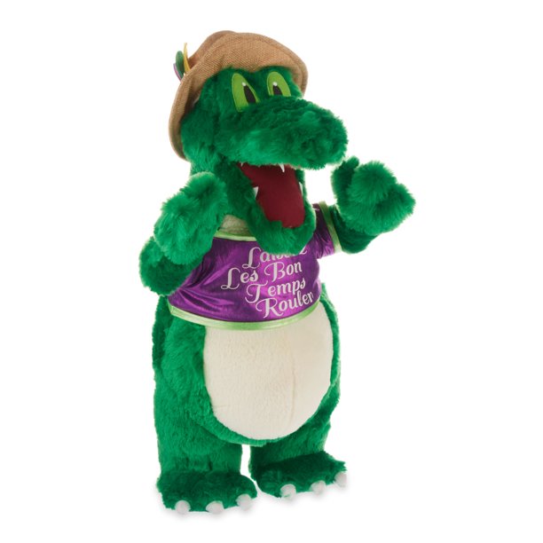 mardi gras alligator stuffed animal