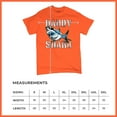 thumbnail image 5 of Tee Hunt Daddy Shark Funny Father's Day T-Shirt Funny Dad Grandpa Men's Tee, Orange, 4X-Large, 5 of 5