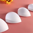thumbnail image 5 of Hemoton 3 Pair Womens Removable Smart Cups Bra Inserts Pads For Swimwear Sports (White), 5 of 6