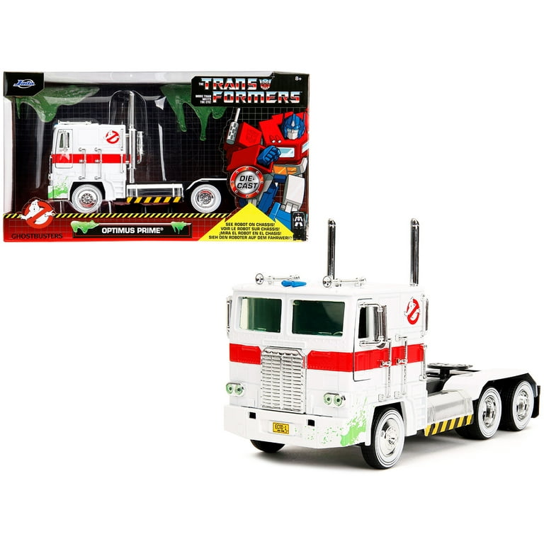JADA トランスフォーマー Optimus Prime ゴーストバスターズ TRANSFORMERS OPTIMUS PRIME GHOSTBUSTERS MASHUP 1:24 DIECAST