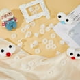 thumbnail image 4 of 40 Sets Joints Bulk 20mm/0.79" Craft Joint White Bear Making Joint Figure Stuffed Animal Joints Plastic Safety Joints Making Accessories for Crochet Stuffed Limbs and Arms Joints, 4 of 6