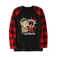 thumbnail image 4 of Pijamas Navideños Para La Familia Trajes A Juego Mamá Impreso Blusa Tops + Conjunto de Pantalones Odeerbi ODB189748, 4 of 7