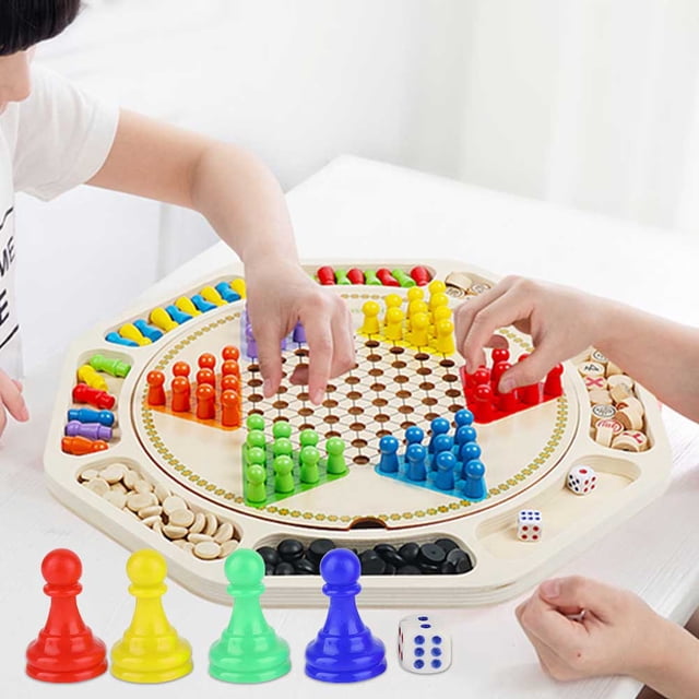 Chess Pawn, Fashionable Exquisite Game Pieces Pawn, 3.2cm Height 2.1cm Diameter Plastic Outdoor Activities For Indoor Activities ANGGREK Chess Pawn Accessories