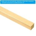 thumbnail image 4 of 1/3x1/3x10" C36000 Brass Square Bar, 2 Pcs Solid Square Mill Stock, Brass, 4 of 5