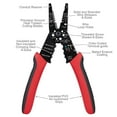 thumbnail image 7 of Sewing Scissors Small 8 Inch Wire Stripper/wire Crimping Tool Wire Cutter Wire Crimper Cable Stripper Wiring Tools And Multi Function Hand Tool., 7 of 7