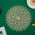 thumbnail image 5 of FYTPOV Vintage Placemats Washable, Flowers Hollow Out Placemats for Kitchen and Dining, Valentines Day Decorations, Christmas Placemats for Party Home Decor, Table Decor, 5 of 6