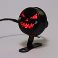 thumbnail image 6 of Vintage Pumpkin Red Rear Taillight Brake Stop Light For Cafe Racer Black, 6 of 6