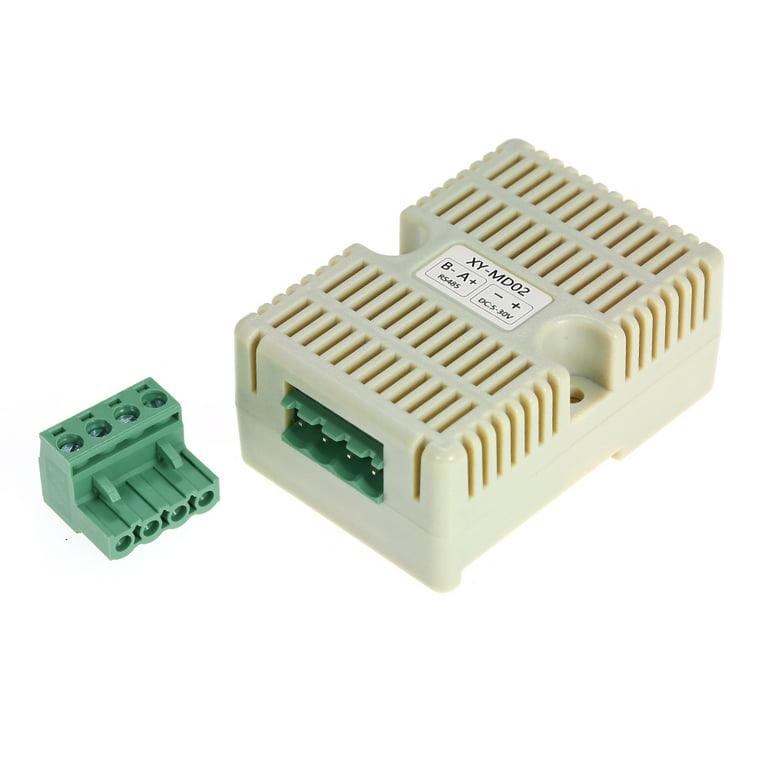 RS485 Temperature Humidity RS485 Modbus-TRU Temperature Sensor Temperature-Humidity Sensors Temperature and Humidity Monitoring -md02, Size: XY-MD02