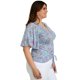 thumbnail image 2 of Blusa de temporada Roman Fashion/Tallas Extras, 1731 (Azul) azul 38 Roman Fashion BL-GR-1731-AZUL, 2 of 7