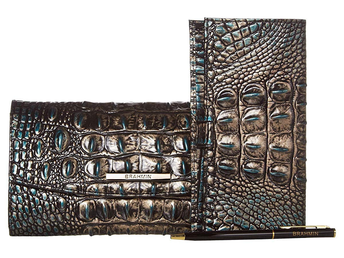 brahmin checkbook holder