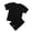 Black, variant on Ruyang Kids Girls Cotton 2 Piece Set Short Sleeve T-Shirts and Elastic Waist Shorts Solid Athletic Outfits Cute Loungewear Set