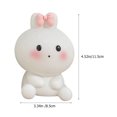 thumbnail image 2 of UPOUART animal table lamp Bunny Table Lamp Pink Bow 1Pcs, 2 of 8