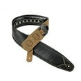 thumbnail image 6 of walker &amp; williams c-35 black super premium top grain leather padded strap with metal studs, 6 of 7