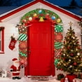 thumbnail image 5 of 3 Pcs Christmas Decoration Outdoor Christmas Porch Sign for Front Yard Hanging Banner Ball, 5 of 7