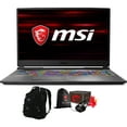 thumbnail image 1 of MSI GP75 Leopard Gaming and Entertainment Laptop (Intel i7-10750H 6-Core, 64GB RAM, 4TB SATA SSD, 17.3" Full HD (1920x1080), NVIDIA GTX 1660 Ti, Wifi, Win 10 Pro) with ME2 Backpack , Loot Box, 1 of 7