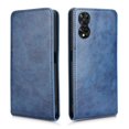 thumbnail image 1 of Folio Phone Case for TCL 505 4G Magnetic Kickstand Cover with Camera Protection Blue, 1 of 7