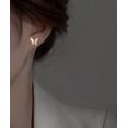thumbnail image 3 of 925 Sterling Silver Butterfly Studs Earrings for Women Mother of Pearl Butterfly Studs Earrings, 3 of 5