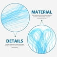 thumbnail image 5 of TEHAUX 150Pcs Flossing Sticks Nylon Blue Tooth Picks Flossers for Travel, 5 of 5
