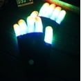 thumbnail image 3 of Guantes con luz LED para niños, juguetes divertidos y geniales para niños, regalos para niños, guantes con luz LED, juguetes geniales para adultos, 3 of 4