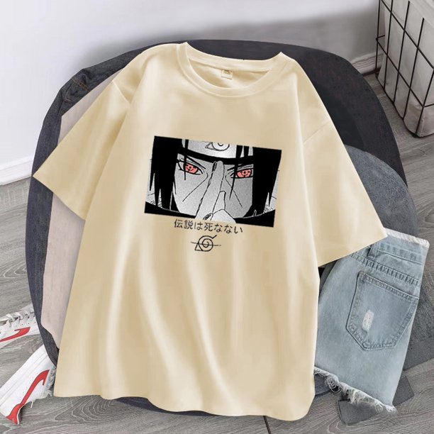 Playeras De Mujer Estampadas Anime Naruto Shippuden Sharinganpangjing