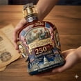 thumbnail image 4 of 250 Anniversary Whiskey Bottle, America 250th Anniversary Heritage Whiskey Glass, U.S. 250th Anniversary Commemorative Whiskey Bottle, 4 of 6