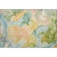 thumbnail image 2 of Addison Rugs Mayfield Washable Transitional Watercolors Blue Rectangle Rug, 1'8" x 2'6", 2 of 5