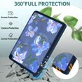 thumbnail image 2 of Funda DJ&RPPQ para tablet de 8" con soporte tríptico de doble ángulo y diseño de iris, 2 of 6