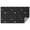 Black Star Planet, variant on Navy Skull Pattern Rectangle Tablecloth 60"x84",Waterproof Polyester Rectangle Table Cloth, Wipeable Spillproof Polyester Tablecloth for Dining, Camping, Indoor and Outdoor