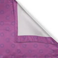 thumbnail image 4 of Ambesonne Abstract Window Valance, Geometric Funky Motif Art, 54" X 18", Fuchsia and Royal Blue, 4 of 5