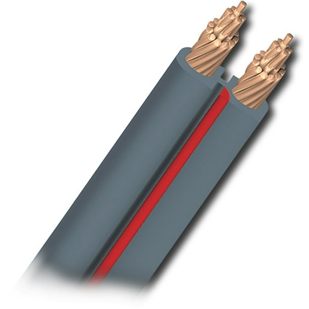 AudioQuest X2 bulk speaker cable 50 (15.24m) spool gray jacket 14