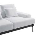 thumbnail image 6 of Modway Proximity Upholstered Fabric Loveseat in White, 6 of 8