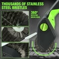 thumbnail image 5 of DNA Motoring Rechargeable Electric BBQ Grill Cleaning Brush, Cordless Grill Scrubber with Stainless Steel Bristles, 5 of 6