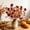 Coffee, variant on Fall Artificial Flower Bundles, Plastic Floral Stems for Vase Table Balcony Thanksgiving Home Harvest Decor