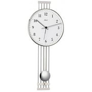 Hermle 70981002200 Highbury Quartz Wall Clock - Silver