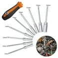 thumbnail image 3 of Deep Hole Socket Wrench 4.0 14Mm Hex Socket 1 4 Batch Rod Electric Socket Set Long Reach Nut Driver Bit Holder Magnetic Tool 10Mm Fangkenuo, 3 of 9