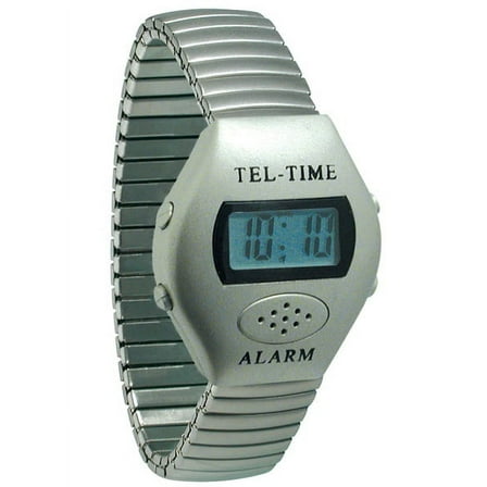 Metallic Talking Watch - Oval Face-Unisex