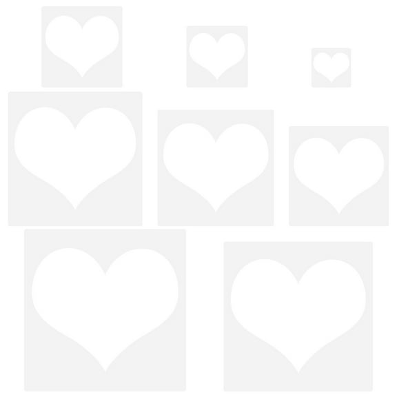 unbranded  8 Pcs Face Paint Stencils Circle Painting Template