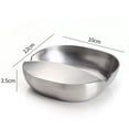 thumbnail image 2 of TIELUTT Stainless Steel Spoon Rest Multifunctional Design Utensil Tray Kitchen Spoon Holder Self Dry Rack Small Roll up Rack Dish Drainer Modern Dish Drying Rack Cutting Board Dish Rag Holder, 2 of 6