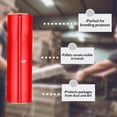 thumbnail image 6 of MMBM Red Cast Hand Stretch Wrap 18" x 1000' 4 Rolls 100 Gauge Opaque Plastic Shrink Wrap for Wrapping and Moving, 6 of 7