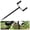 1×Black, variant on Black Rainwater Downspout Bracket, Adjustable Heavy-Duty Galvanized Iron Downspout Bracket, Rust-Proof Anchor for Pipe Support, for Lawn,Yard & Industrial Use (1/2/4 Pcs, 25cm)
