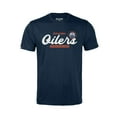 thumbnail image 2 of Youth Levelwear  Navy Edmonton Oilers Little Richmond Monument T-Shirt, 2 of 3